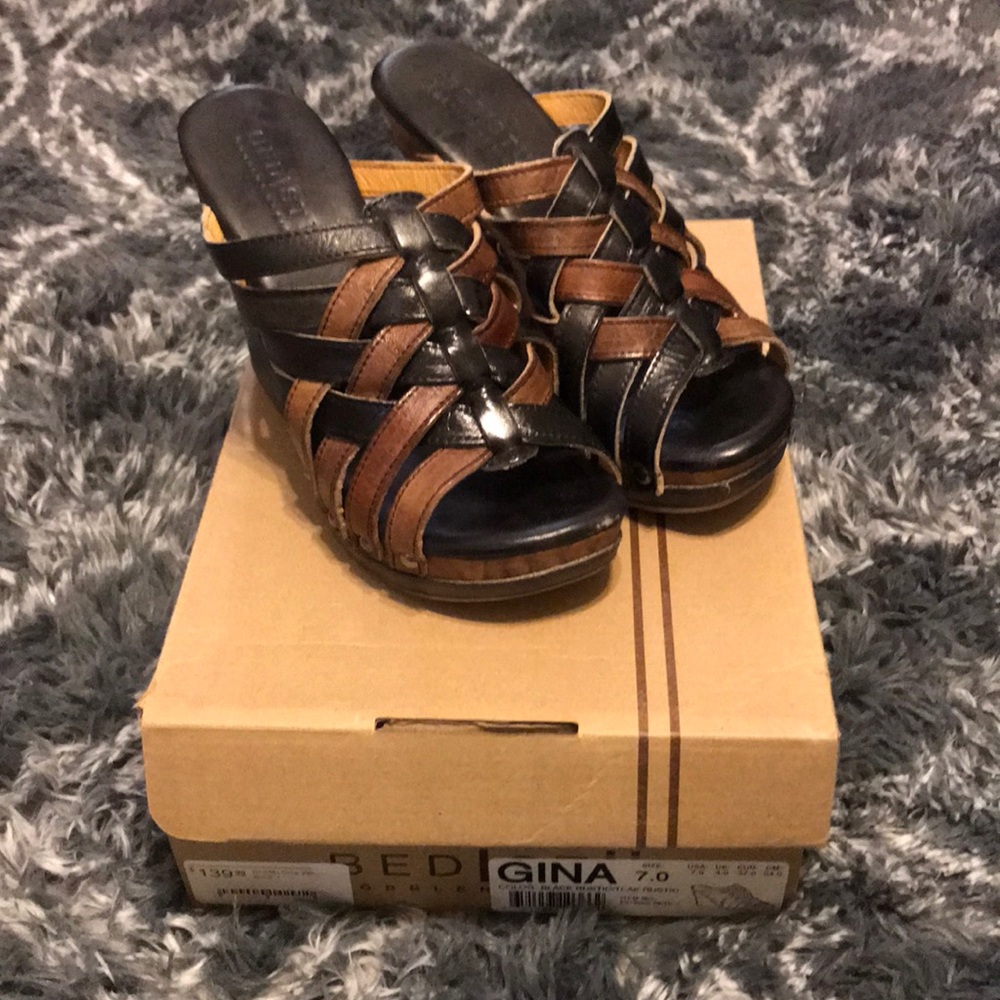 Bed/Stu heeled sandals